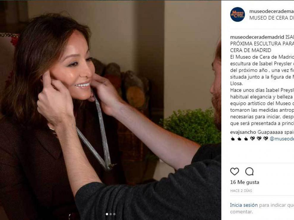 Imagen del Instagram del Museo de Cera de Madrid.