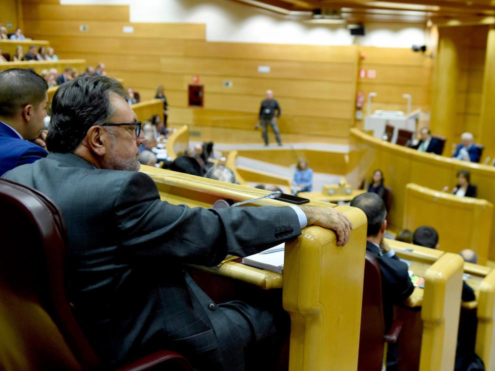 Pleno de este jueves en el Senado.