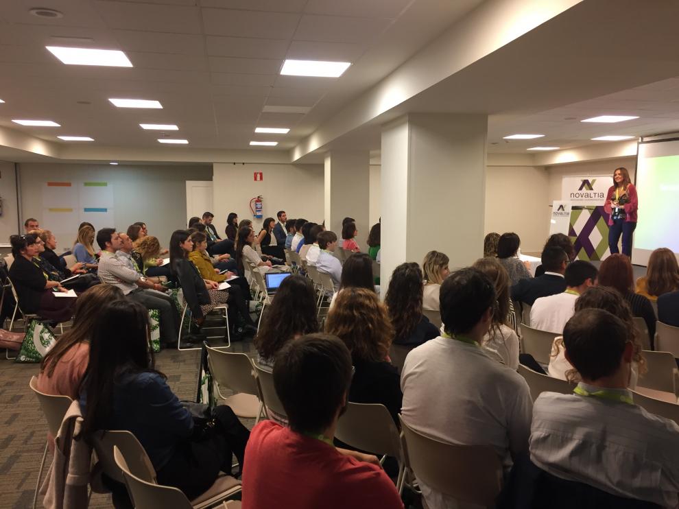Novaltia reúne a más de 120 jóvenes farmacéuticos de Aragón y País Vasco en un innovador foro de trabajo