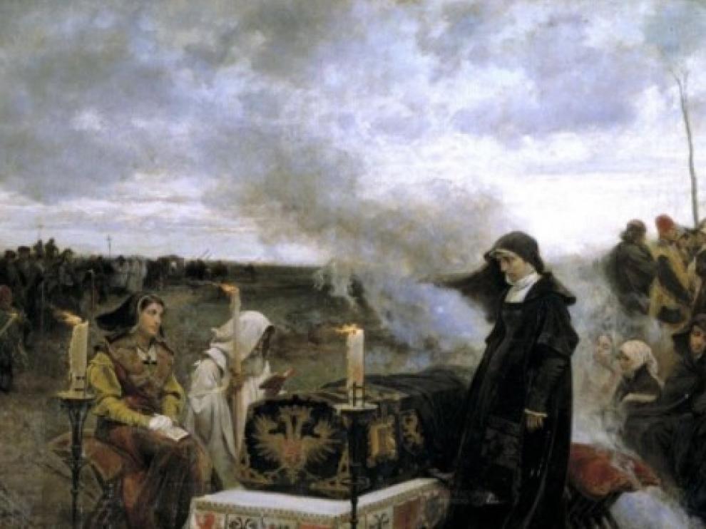 Juana la Loca, pintada por Francisco de Padilla