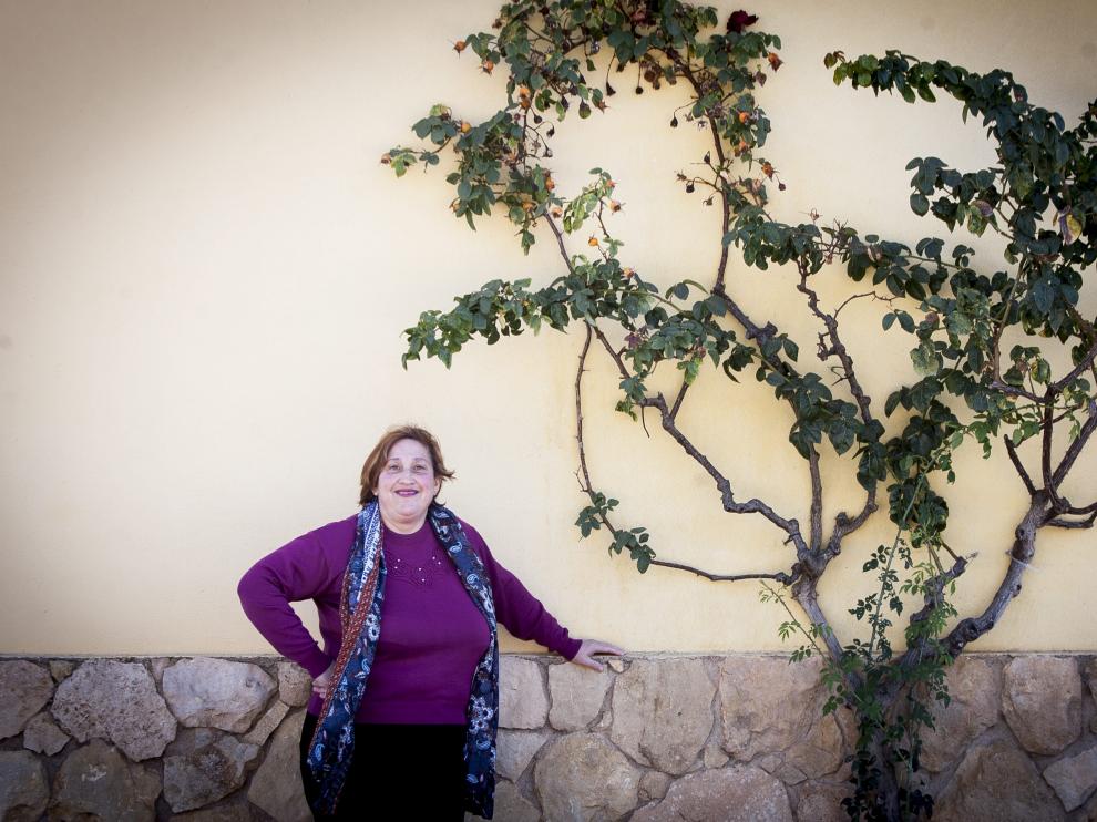 Marimar Peribáñez, vocal de la Asociación Cultural Váguena (con V).
