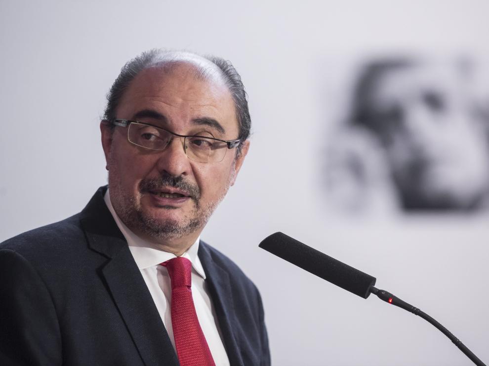 Javier Lambán, presidente de Aragón.