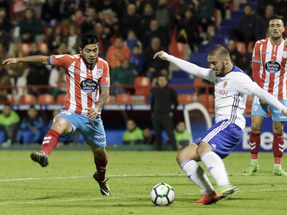 Verdasca, en el partido jugado en Lugo en septiembre.