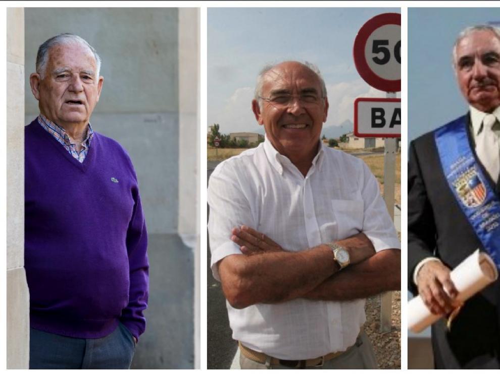 De Izquierda a derecha: Antonio Catalán, Ángel Gracia, Esmeraldo Marzo, Manuel Murciano y Gregorio Benedí