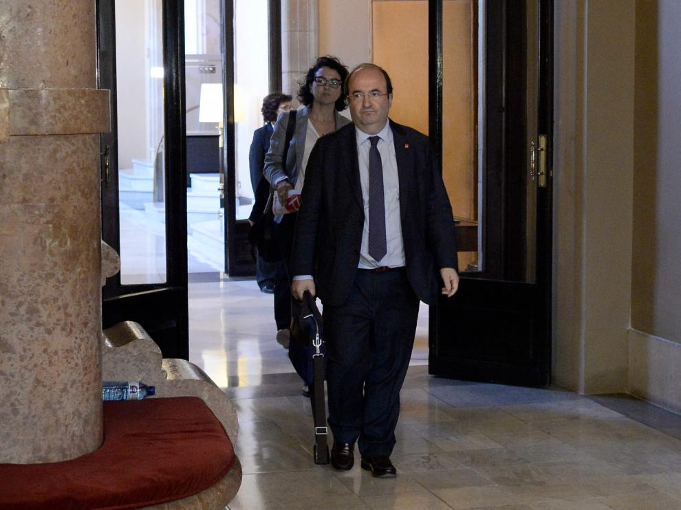 Iceta: "No entendí el discurso de Puigdemont y creo que no fui el único"