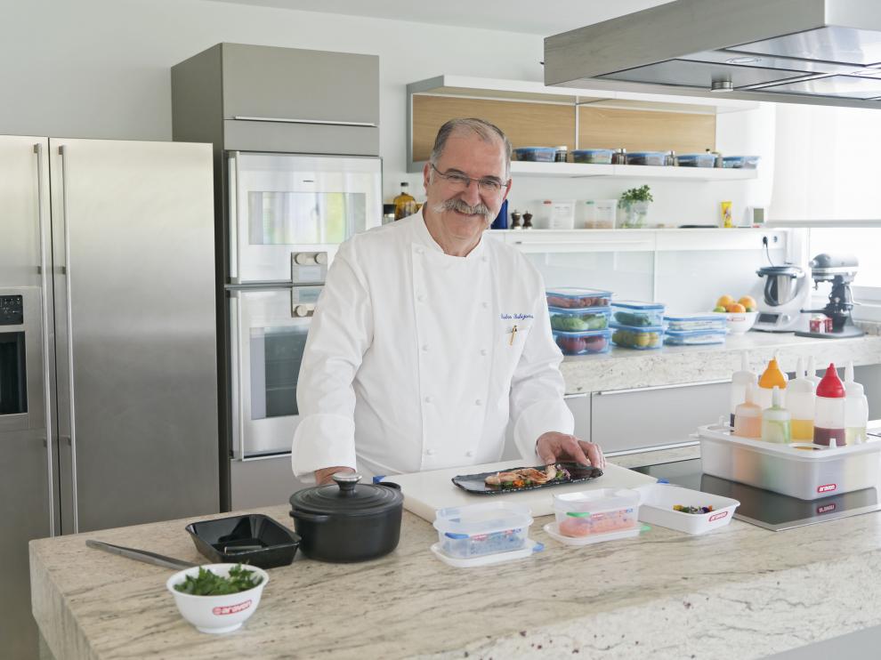 Araven colabora con chefs de prestigio como Pedro Subijana, que participará en la primera mesa redonda del congreso.