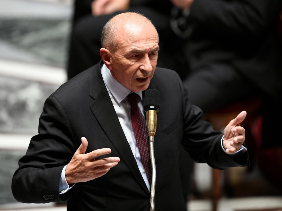 El ministro del Interior Gérard Collomb.