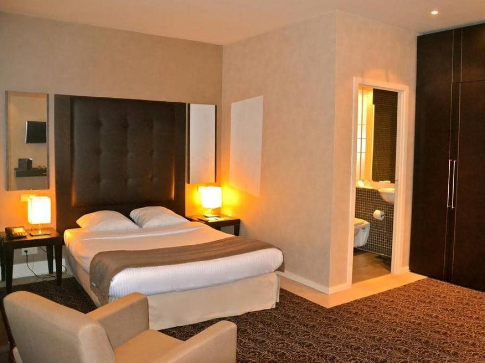 Una de las habitaciones.