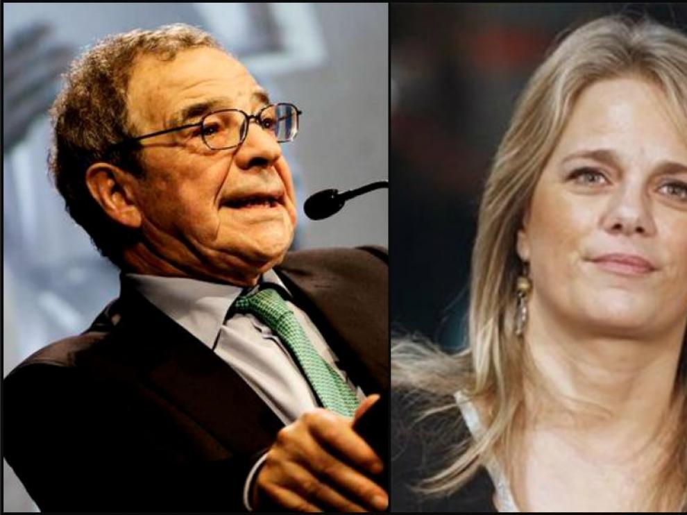César Alierta e Isabel Sartorius.