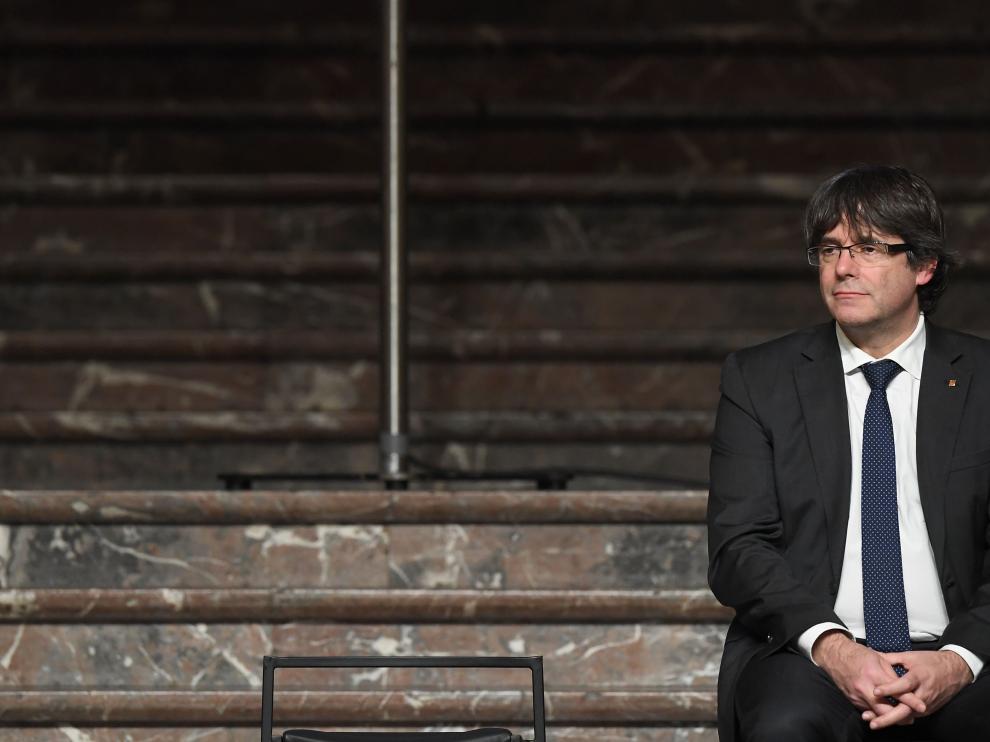 Carles Puigdemont en Bruselas