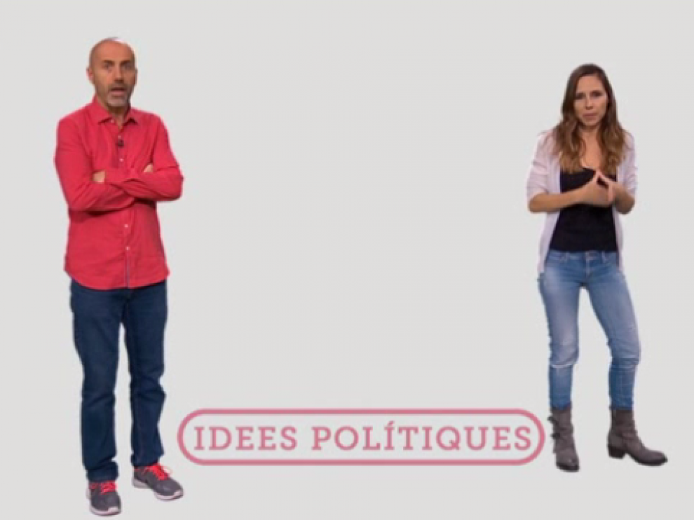 Fotograma del informativo infantil.