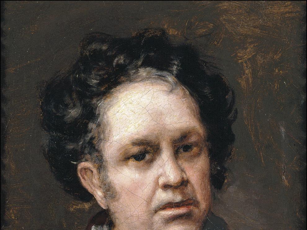 Autorretrato de Goya en 1815.