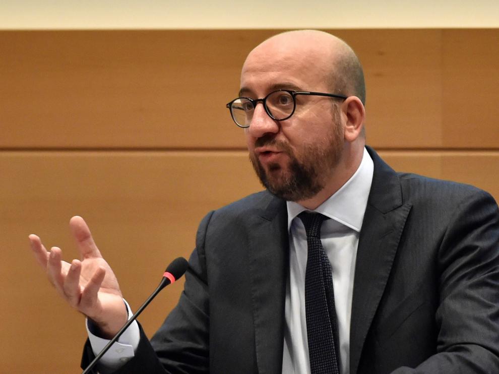 El primer ministro belga, Charles Michel