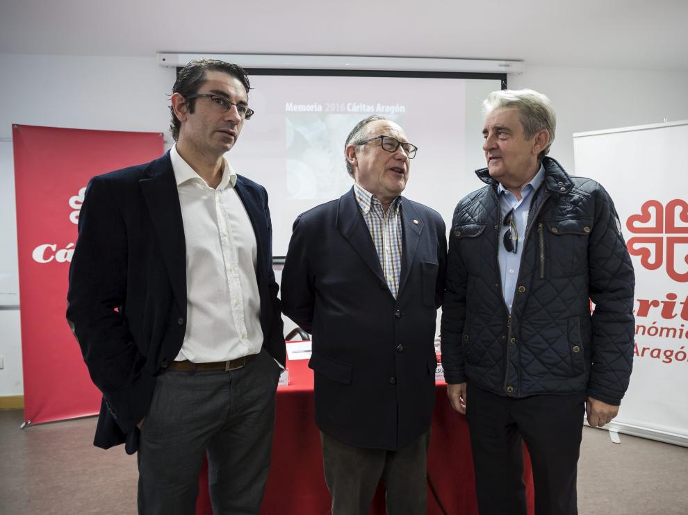 Presentación de la memoria de Cáritas