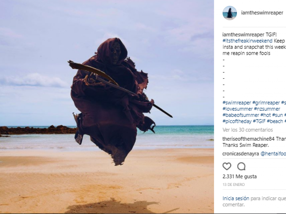 Un instagram de muerte