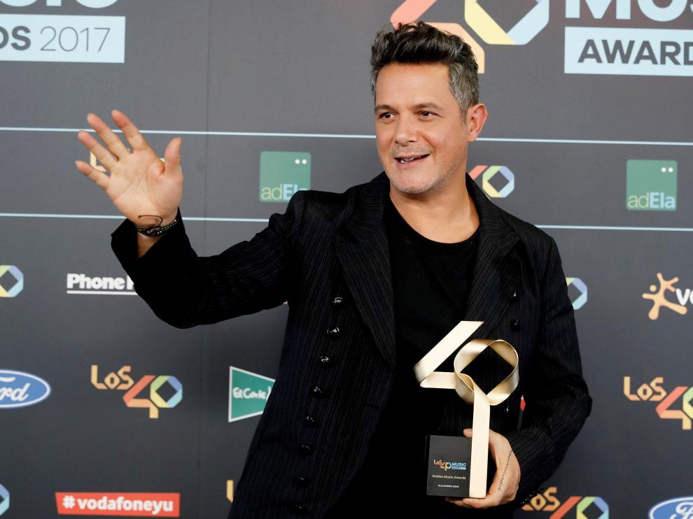 Alejandro Sanz, uno de los cantantes que participarán en el 'Concierto por la libertad'