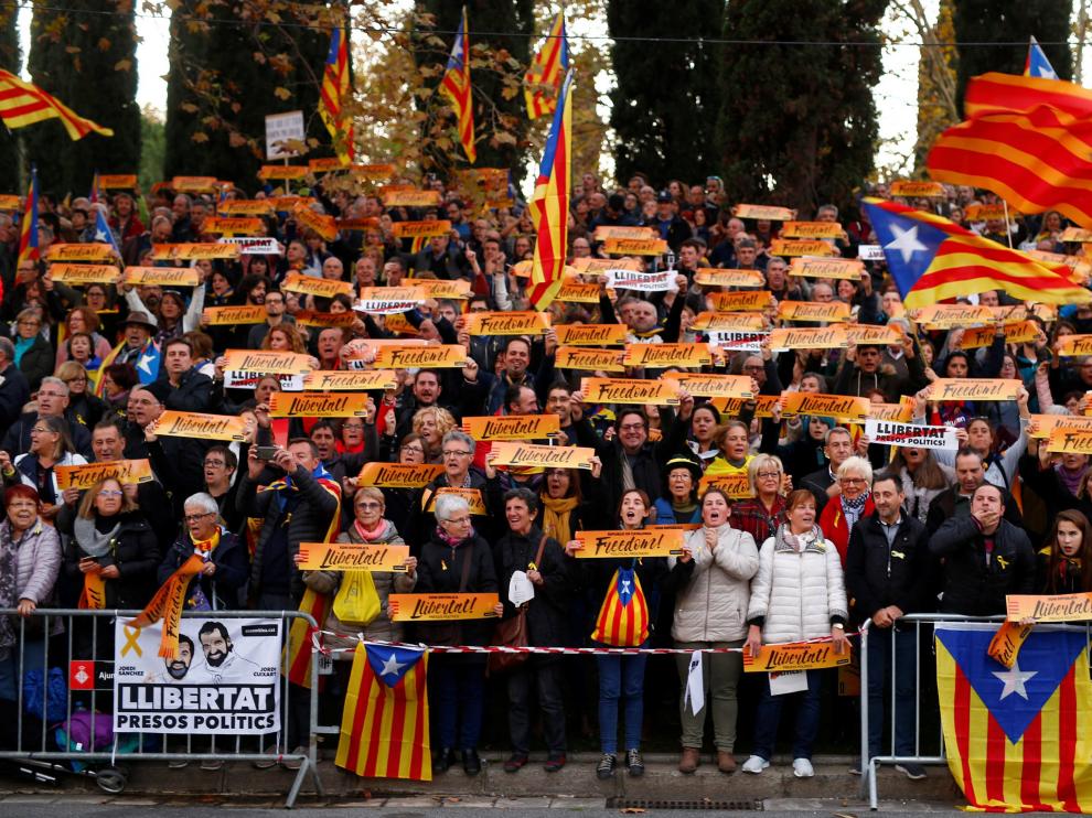 Manifestación en Barcelona