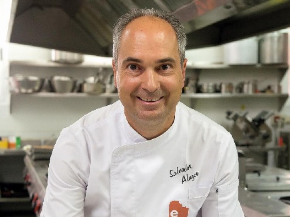 Salvador Alagón, chef de El Cobertizo.