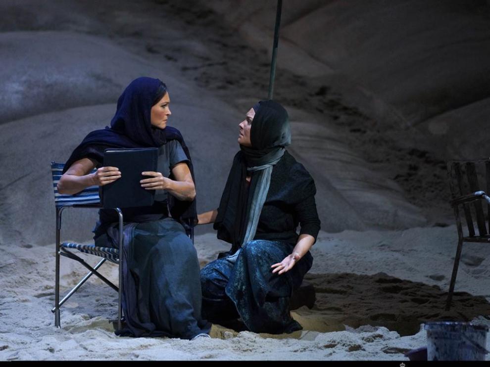 Escena de la ópera 'El holandés errante', el año pasado en el Teatro Real de Madrid.