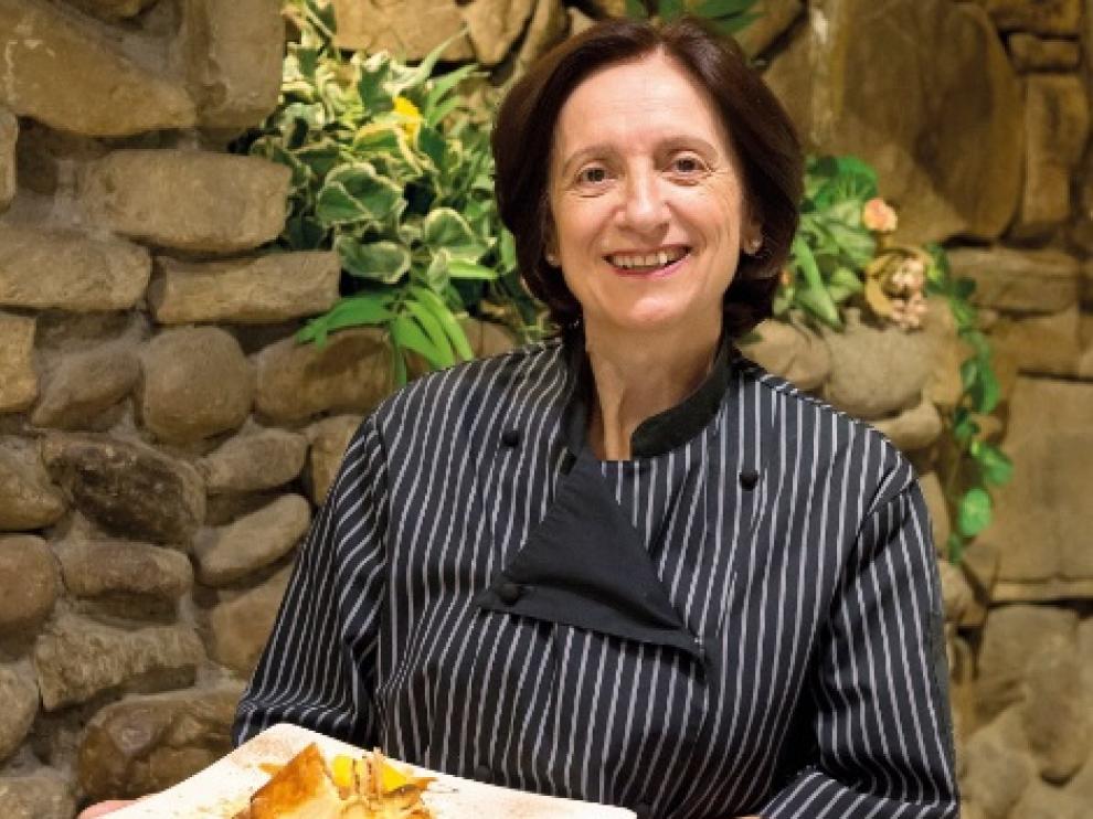 Laura Lanaspa, chef del restaurante Cobarcho.