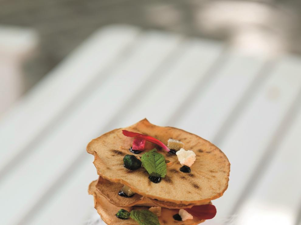 Galletas de foie.