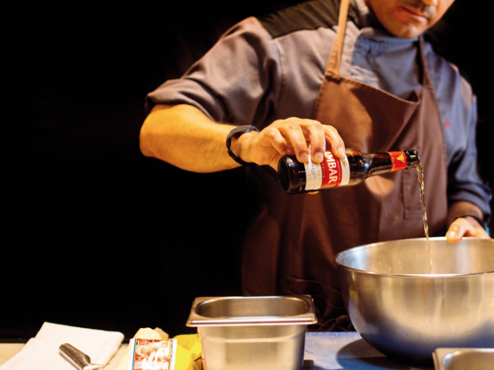 Cervezas Ambar mantiene una estrecha relación con la gastronomía.