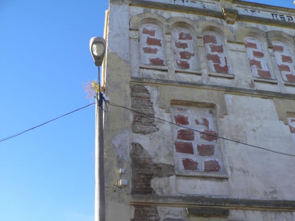 Estado actual de la Harinera de Casetas
