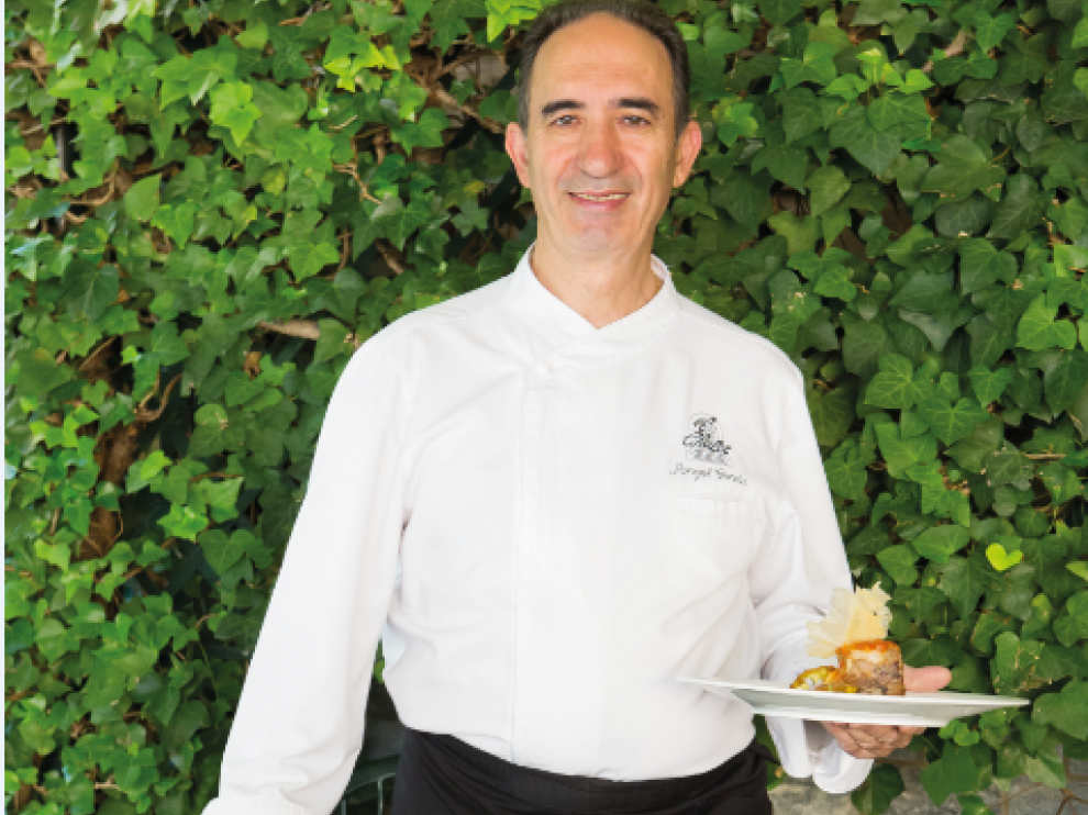 Ángel Conde, chef de El Chalet.