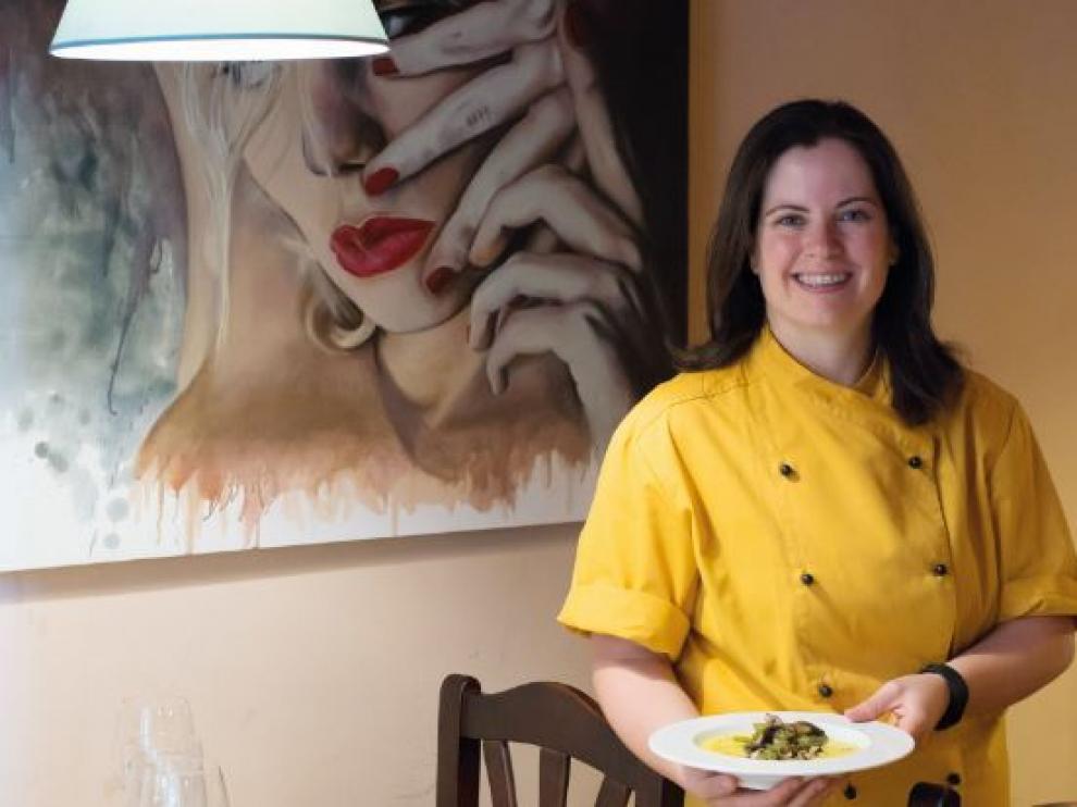 La chef Clara Cros Lacal.
