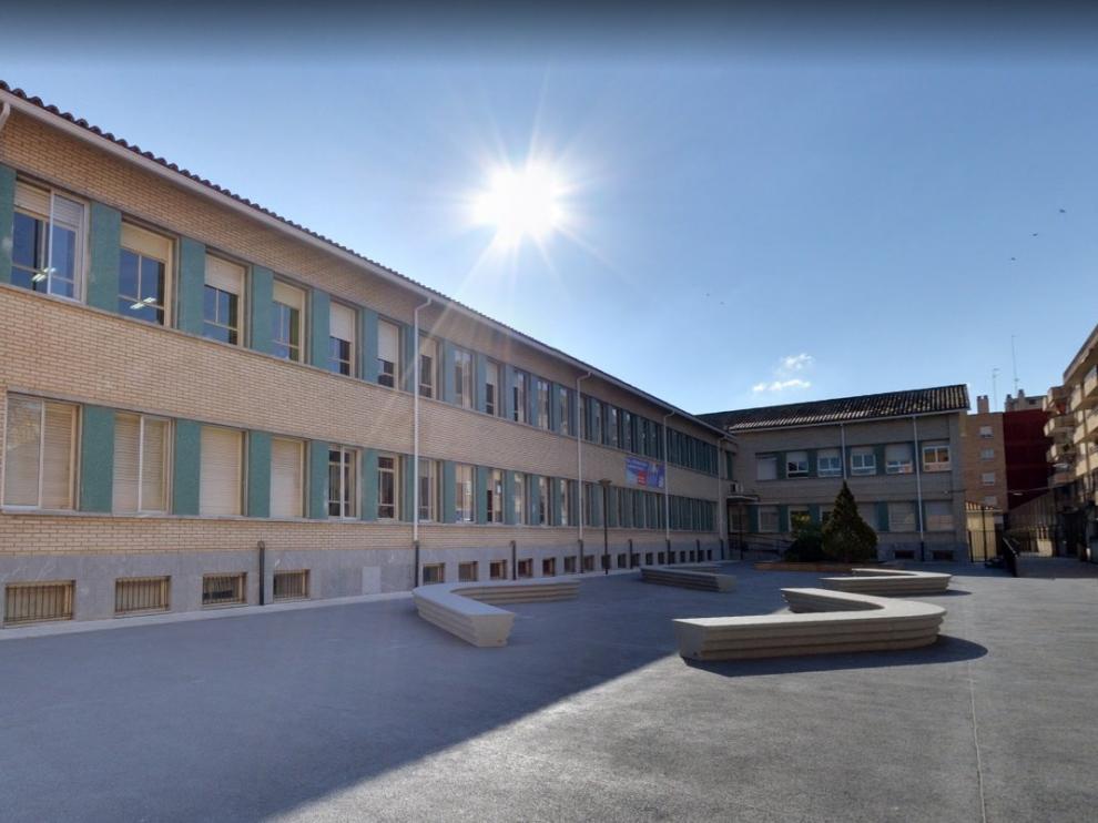 Colegio Sagrado Corazón de Jesús, en el Actur, al que va la hermana mayor.