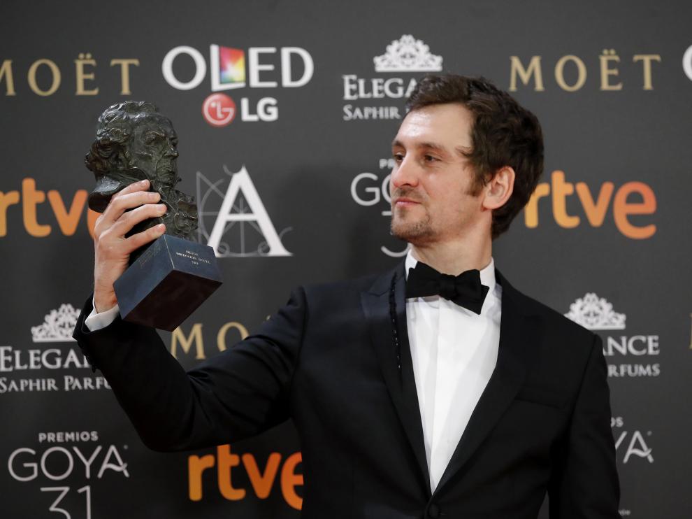 Raúl Arévalo recibió el Premio a la mejor dirección novel el año pasado.