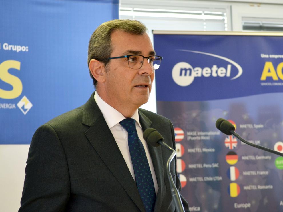 El director general de Maetel, José Luis Celorrio
