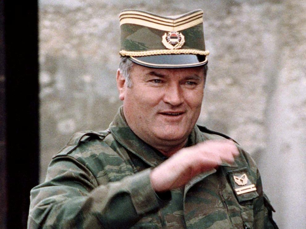 El general Ratko Mladic en una foto de archivo.
