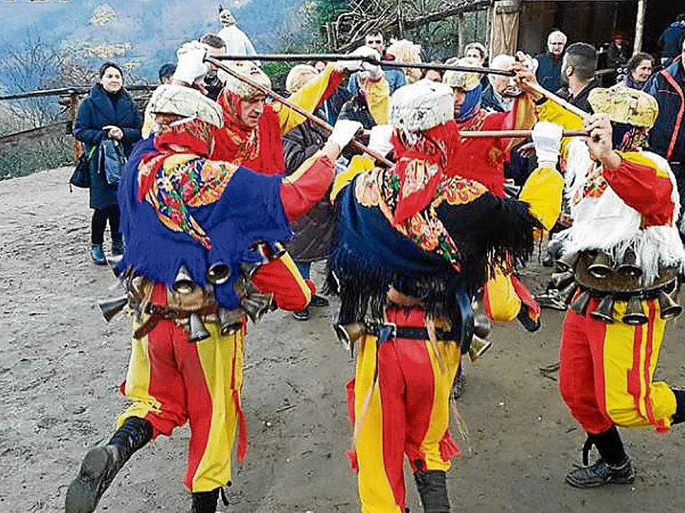 Imagen del 'Entroido Ribeirao', el carnaval gallego protagonista de uno de los cortos.