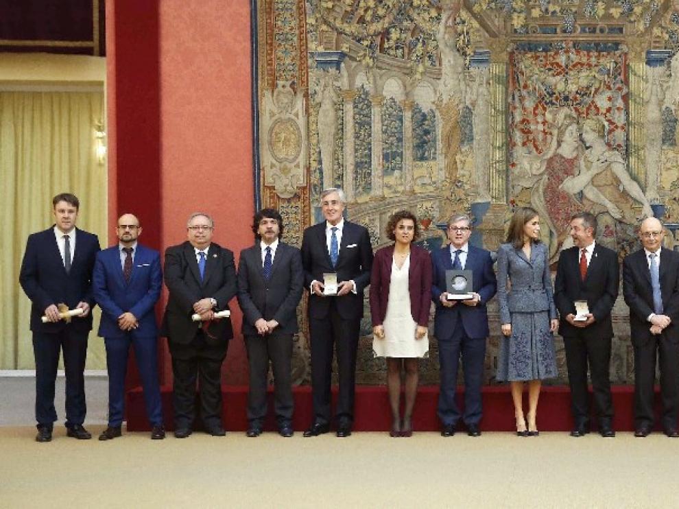 La reina Letizia entrega el Premio de Accesibilidad a Sabiñánigo y otros 4 municipios