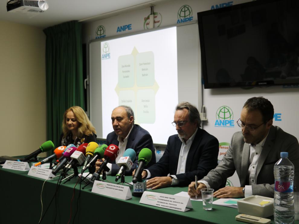 Presentación del informe, este miércoles.