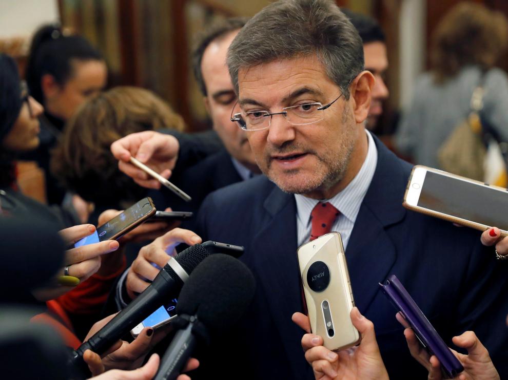 El ministro de Justicia, Rafael Catalá.