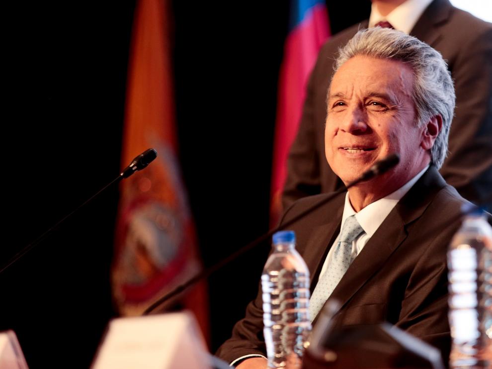 Lenín Moreno, presidente de Ecuador.