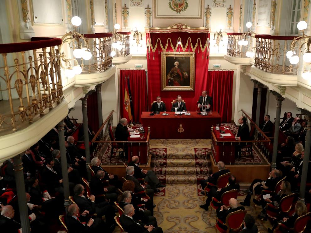 Apertura del curso de las Reales Academias