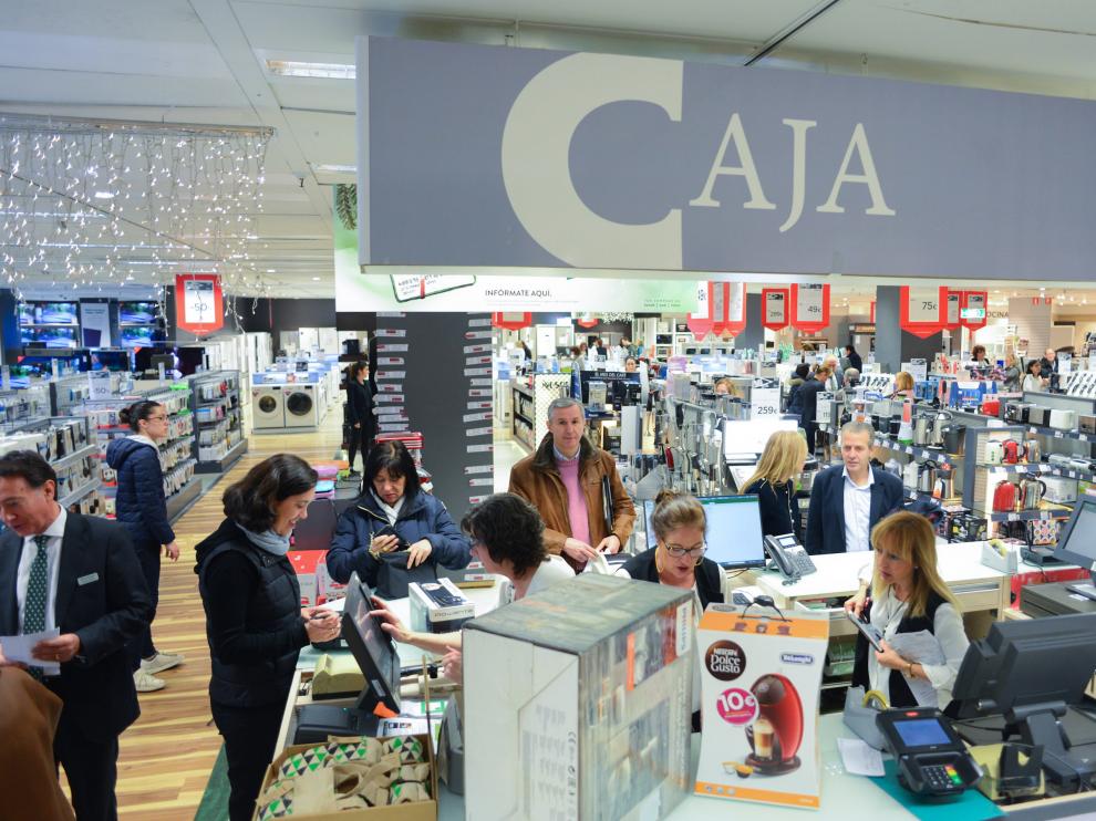 La víspera del 'Black Friday' en El Corte Inglés