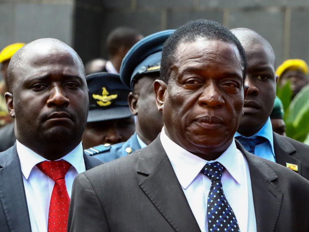 Emmerson Mnangagwa.