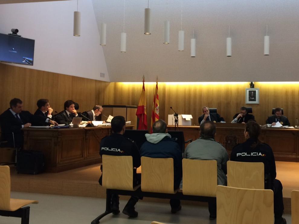 Cuarta sesión del juicio contra dos hermanos del clan Ortiz Perea en Huesca