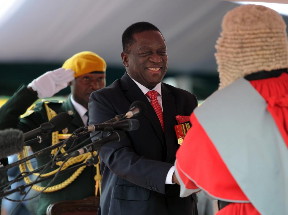 Mnangagwa, nuevo presidente de Zimbabue después del golpe de Estado del 14 de noviembre