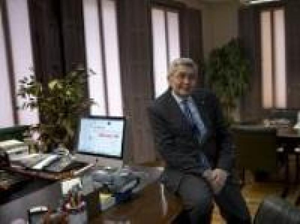 José Antonio Pérez Cebrián, presidente de Caja Rural de Teruel