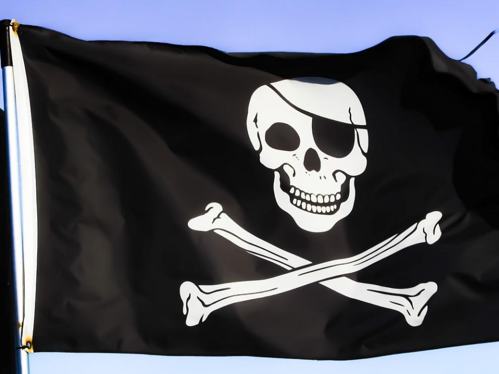 La bandera pirata, el terror de los mares.