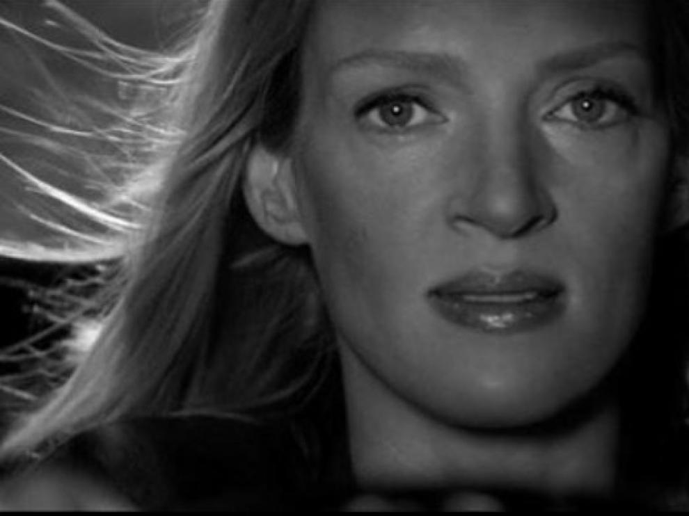 El fotograma de 'Kill Bill' elegido por Uma Thurman en su mensaje de Ancción de Gracias.