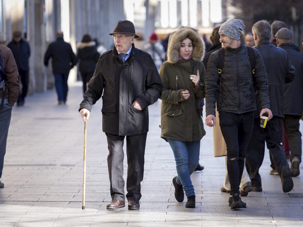 El cierzo 'enfría' Zaragoza