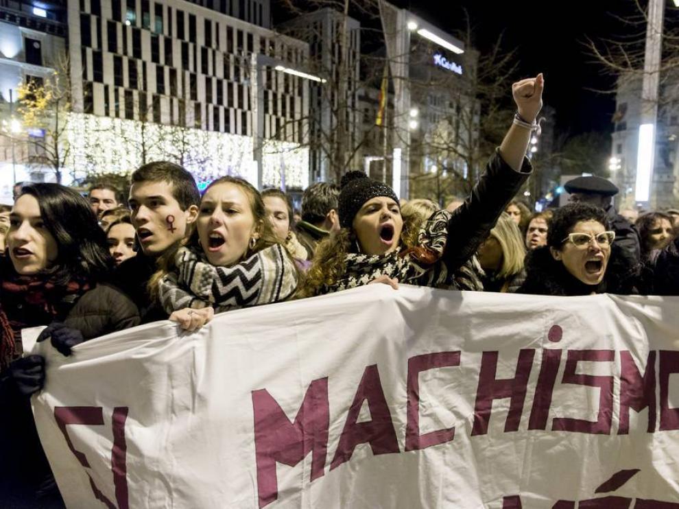 Concentración contra la violencia de género, este 25 de noviembre en Zaragoza.