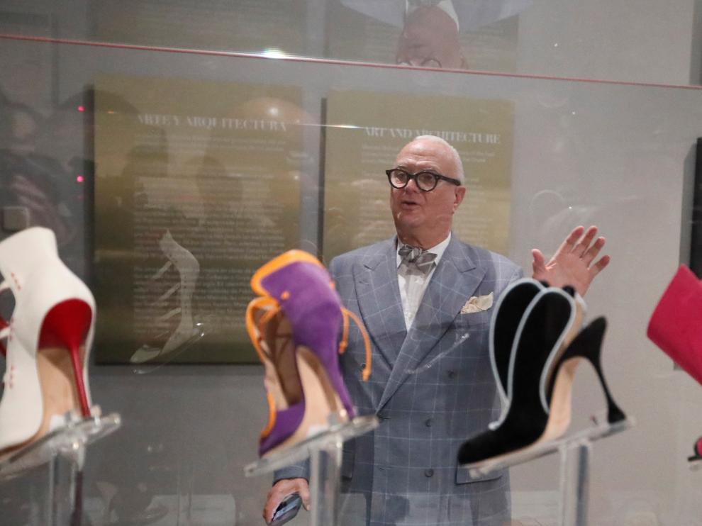 El diseñador de calzado Manolo Blahnik abre su museo virtual