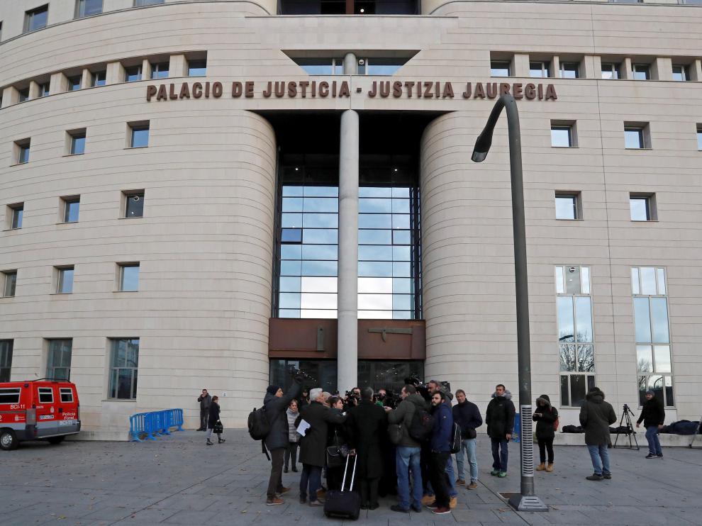 Audiencia de Pamplona donde se celebró el juicio a La Manada